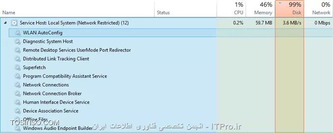 بازم ممنون از پاسختون 

چند وقت پیش Defrag کردم به نظرم بهتر شد الان هم بعد نصب برنامه HardDisk Sentinal اون تسک system با لاگین کردن هارد رو درگیر نکرد 
فقط تنها مشکلم این هست ||http://icdl.tosinso.com/files/get/be8e32ab-fdad-4f51-bba1-7d696f912f40||