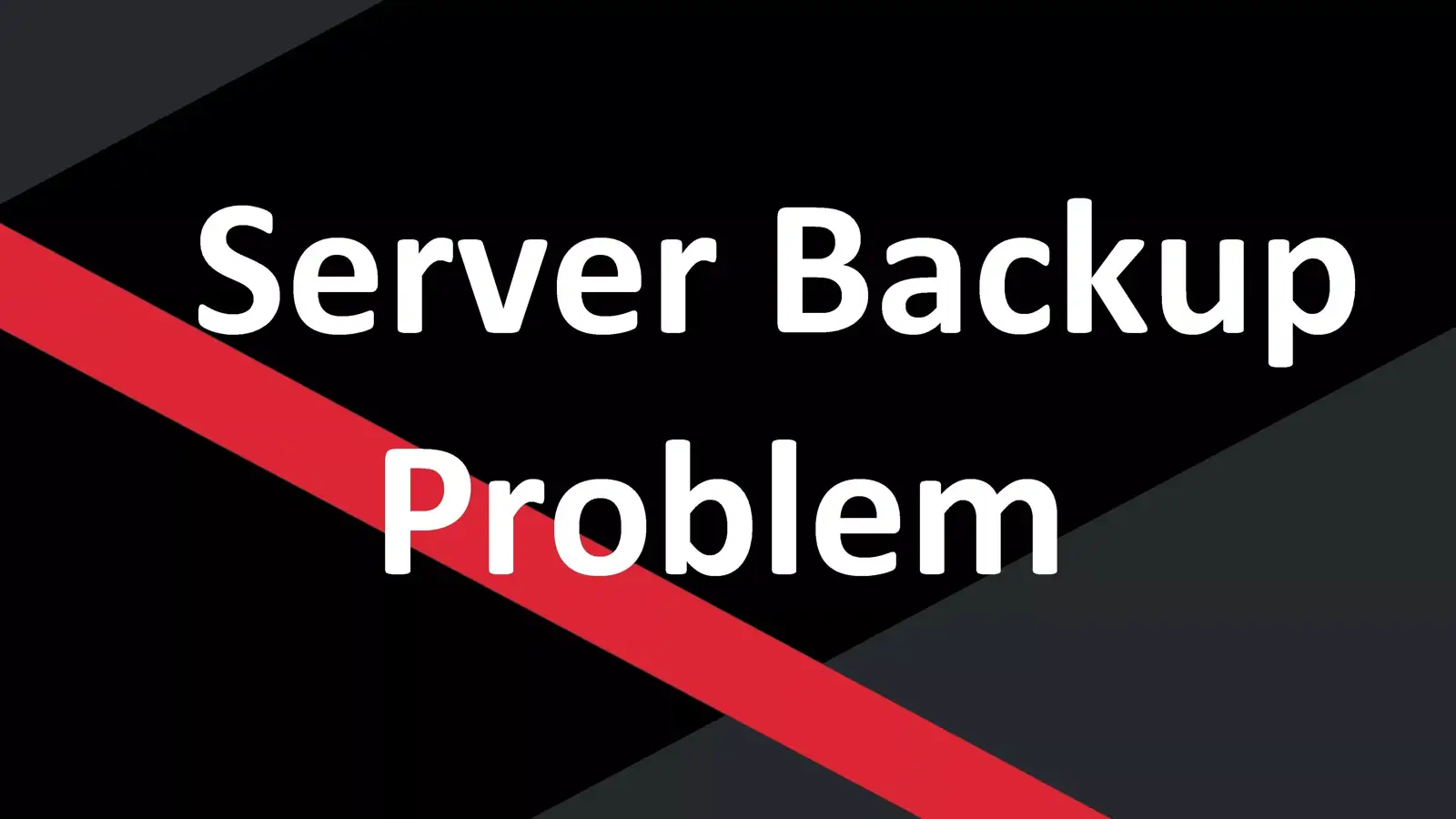 آموزش رفع مشکل بکاپ گیری در ویندوز سرور 2012 با Full Backup 