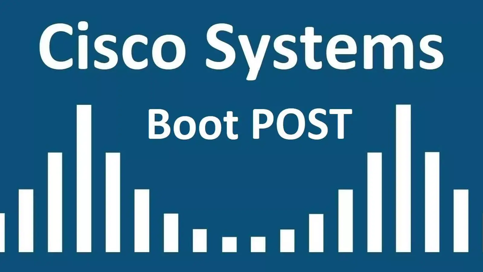 روتر سیسکو چگونه بوت می شود؟ معرفی عملیات POST روتر Cisco