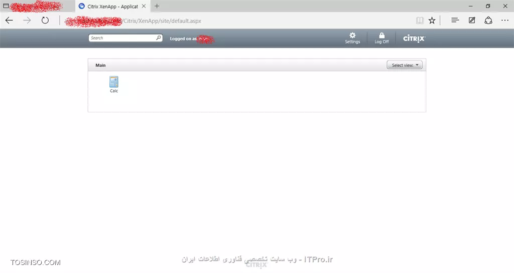 وب سایت توسینسو