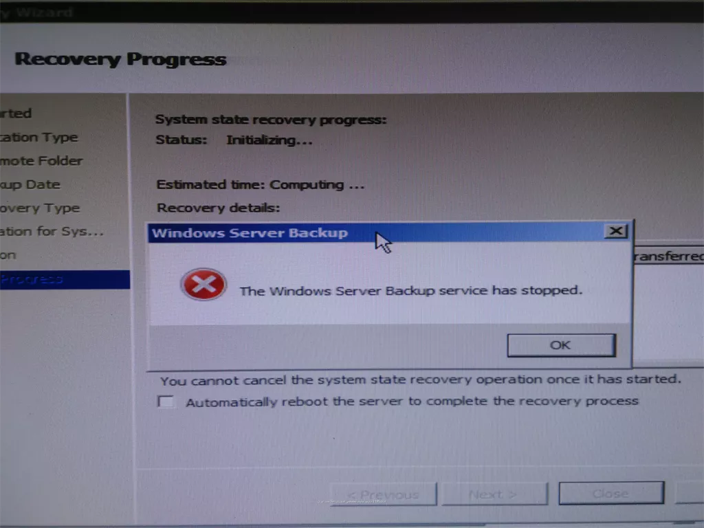 Error 2