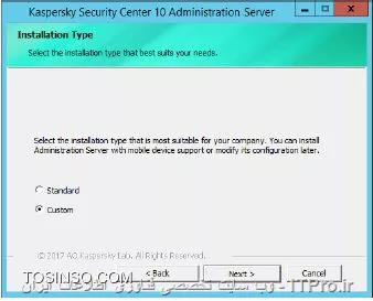 اموزش نصب کسپراسکی + SQL سرور 