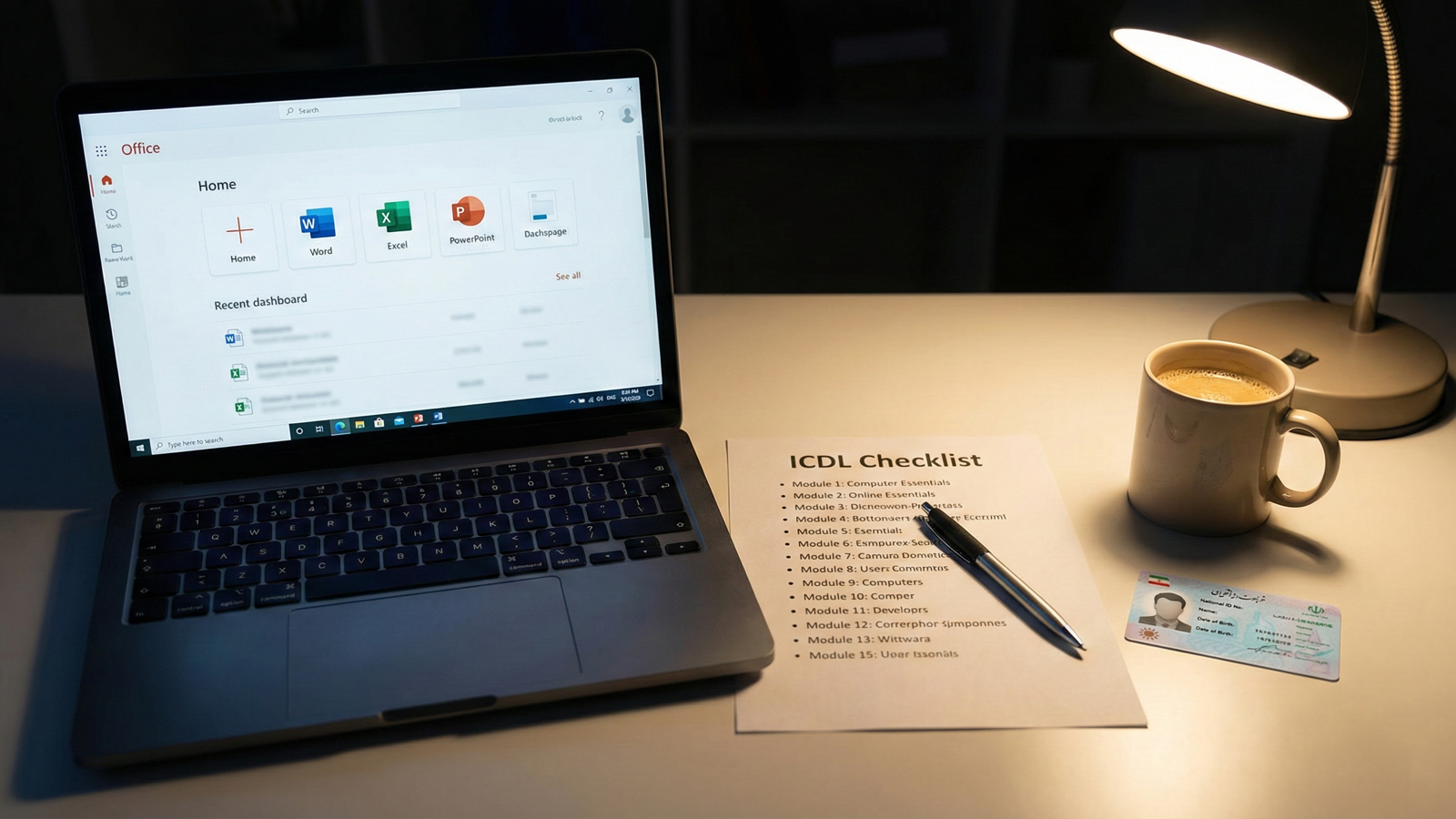 چک‌لیست طلایی شب قبل از آزمون ICDL؛ توصیه‌های یک مدرس باسابقه