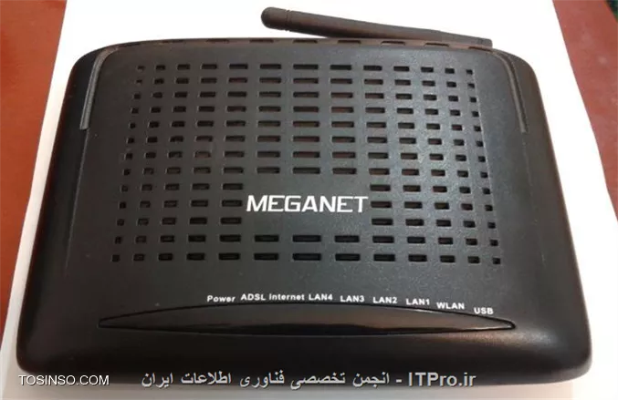 جناب خانلری مشکلم حل نشد،تصویر مودم و مدلشو براتون فرستادم ممنون میشم کمکم کنید از لطف شما سپاسکزارم.||http://network.tosinso.com/files/get/c1b23fc8-b915-4a17-b190-dc314657cf3f||
مدل مودم؛Meganet 5port Combo Wifi Router