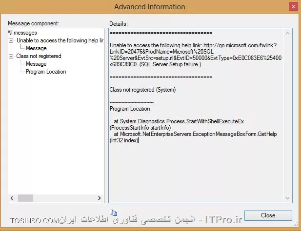به مرحله Distributed Replay Client که میرسم و Next میزنم این پنجره خطا ظاهر میشه. اینم جزییات خطا:

||http://dba.tosinso.com/files/get/2647d6c2-a988-4cd4-95e6-25f11e537f80||
||http://dba.tosinso.com/files/get/c2039616-712e-4502-92dd-ad4d30277050|| 