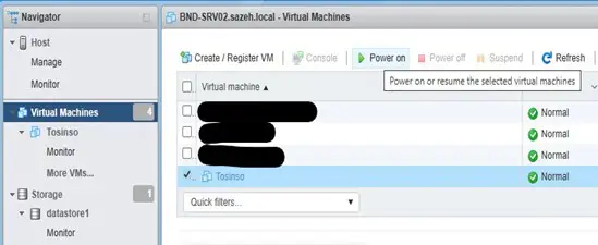 آموزش ساخت ماشین مجازی در VMware ESXi (گام به گام)