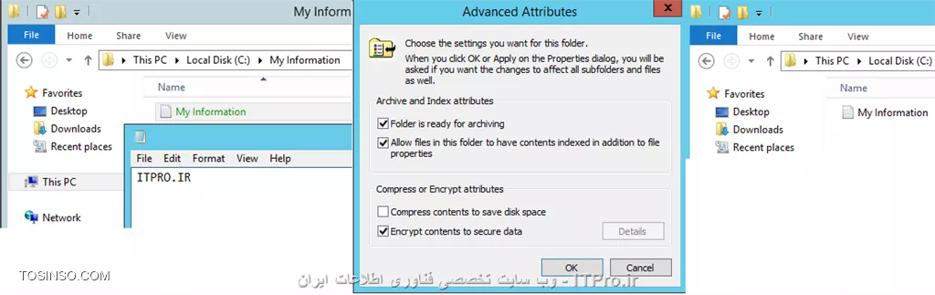 ایجاد Data Recover Agent برای رمزگشائی کردن فایلهای کاربران در Domain