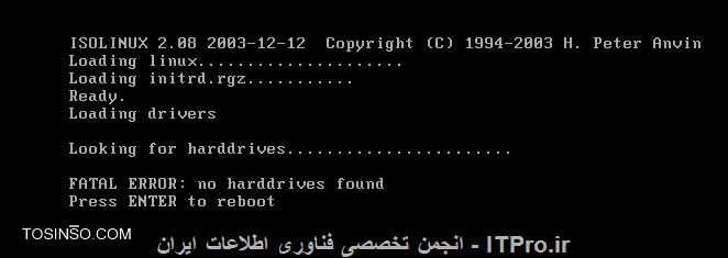 سلام دوستان ، موقع نصب روتراوس روی vmware  با سیستم عامل لینوکس این پیغام خطا را میدهد  ، مرسی بابت راهنمایی ..... 
||http://tosinso.com/files/get/c392dc06-54e6-4180-8057-723863f2b39e||