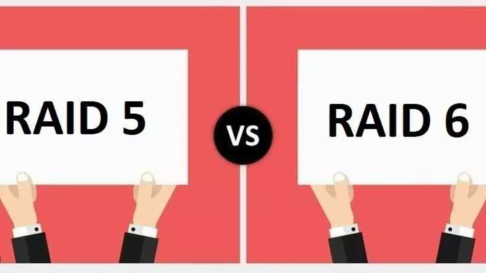 تفاوت RAID 5 و RAID 6 در چیست؟ مقایسه دو سطح RAID : کدام بهتر است