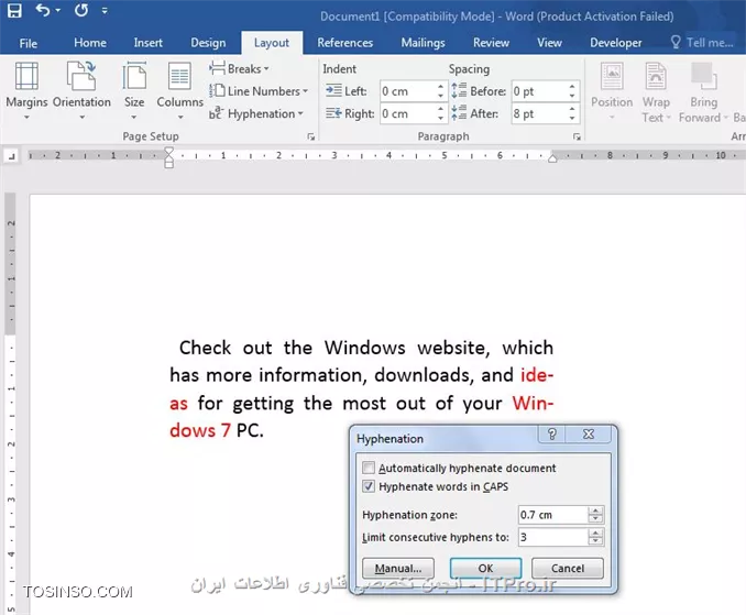 وب سایت توسینسو