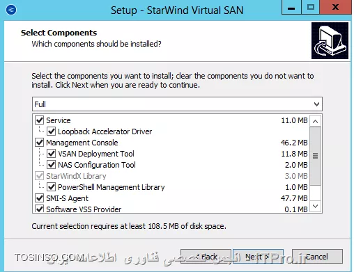 آموزش شبیه سازی SAN Storage برای سناریوی Failover Clustering