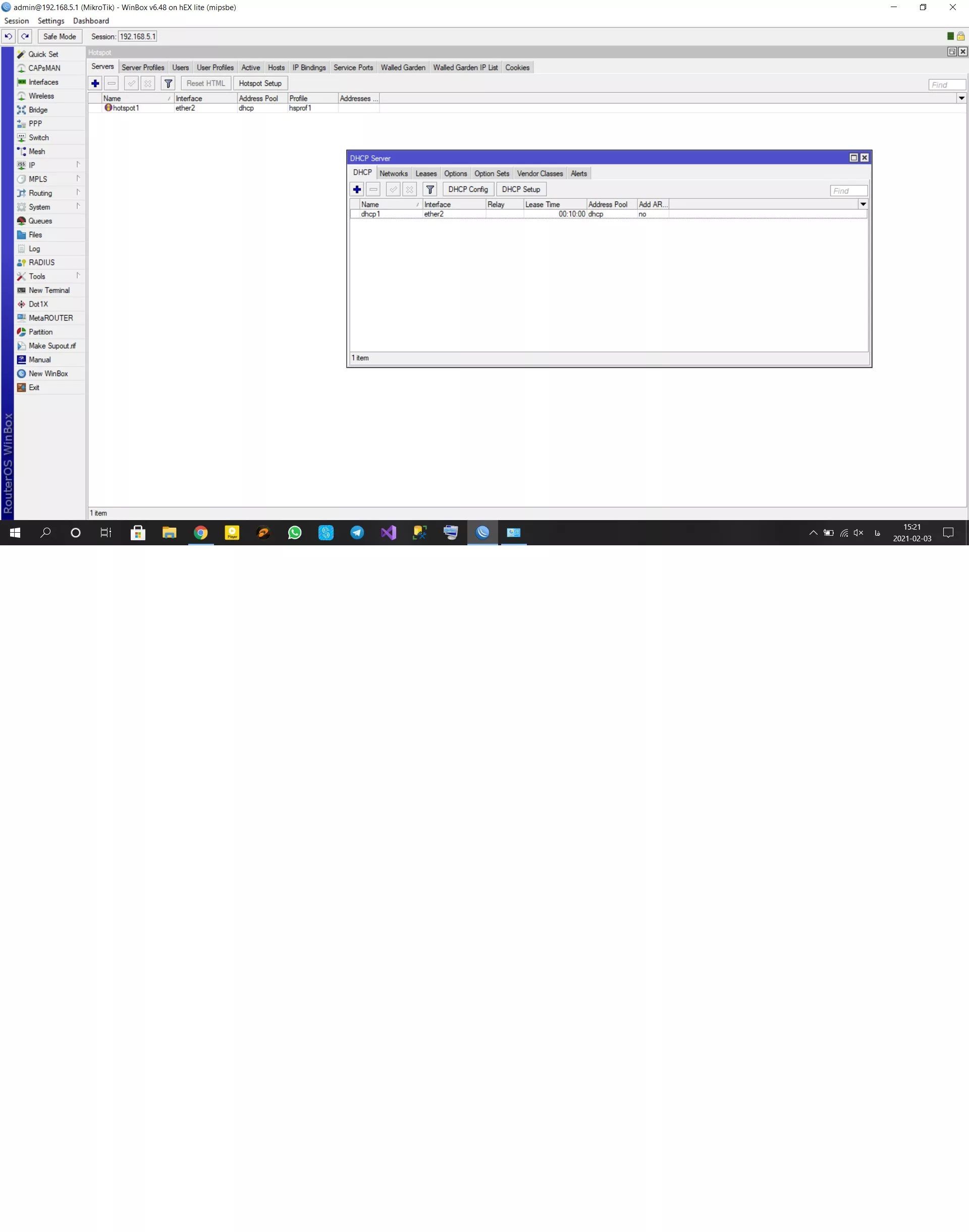 DHCP