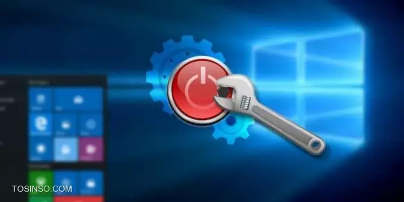 آموزش ساخت دکمه Shutdown و Restart در ویندوز بصورت تصویری