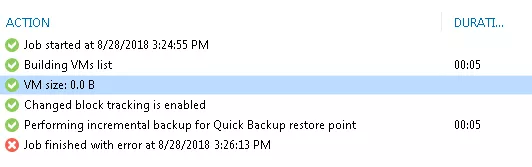 دو نسخه VEEAM BACKUP 9 داشتیم در هر دو مشکل ماشین مجازی داشتم با آپدیت در یکی درست شد اون یکی هم 
بک اپ نمی گیره

||https://tosinso.com/files/get/c79e3b38-fc75-422e-a285-d72143b87827||