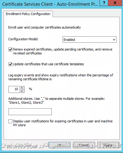 آموزش جامع PKI در مایکروسافت و Active Directory Certificate Services : قسمت ششم