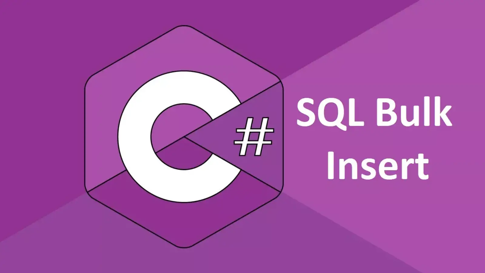 استفاده از کلاس SqlBulkCopy در سی شارپ