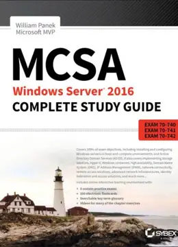 جلد کتاب کتاب راهنمای جامعی آزمون MCSA ویندوز سرور مایکروسافت