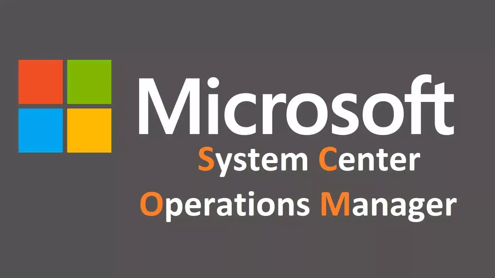 SCOM چیست؟ آموزش نصب System Center Operations Manager 2012