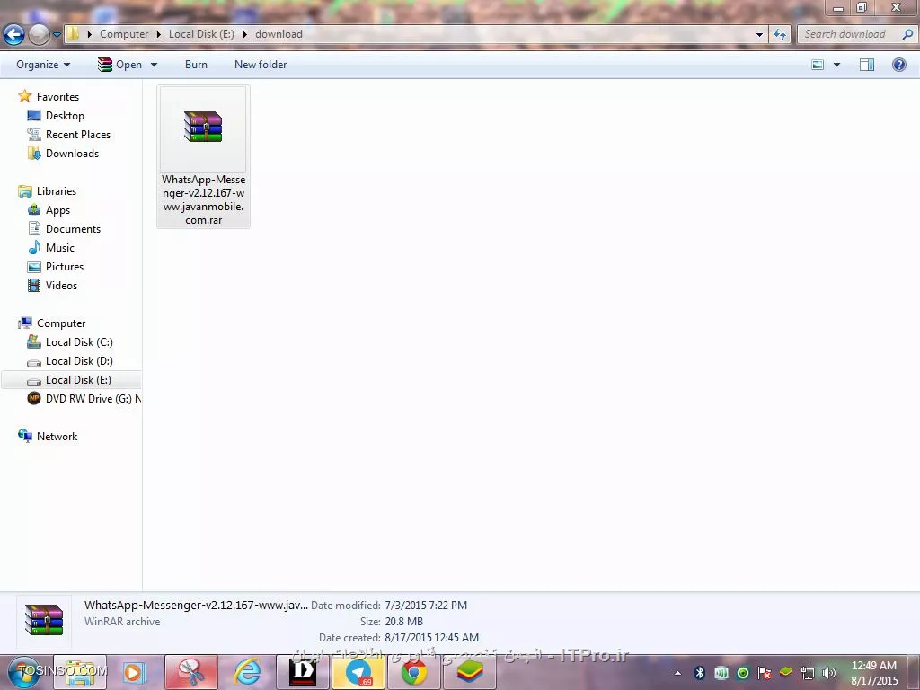 وب سایت توسینسو