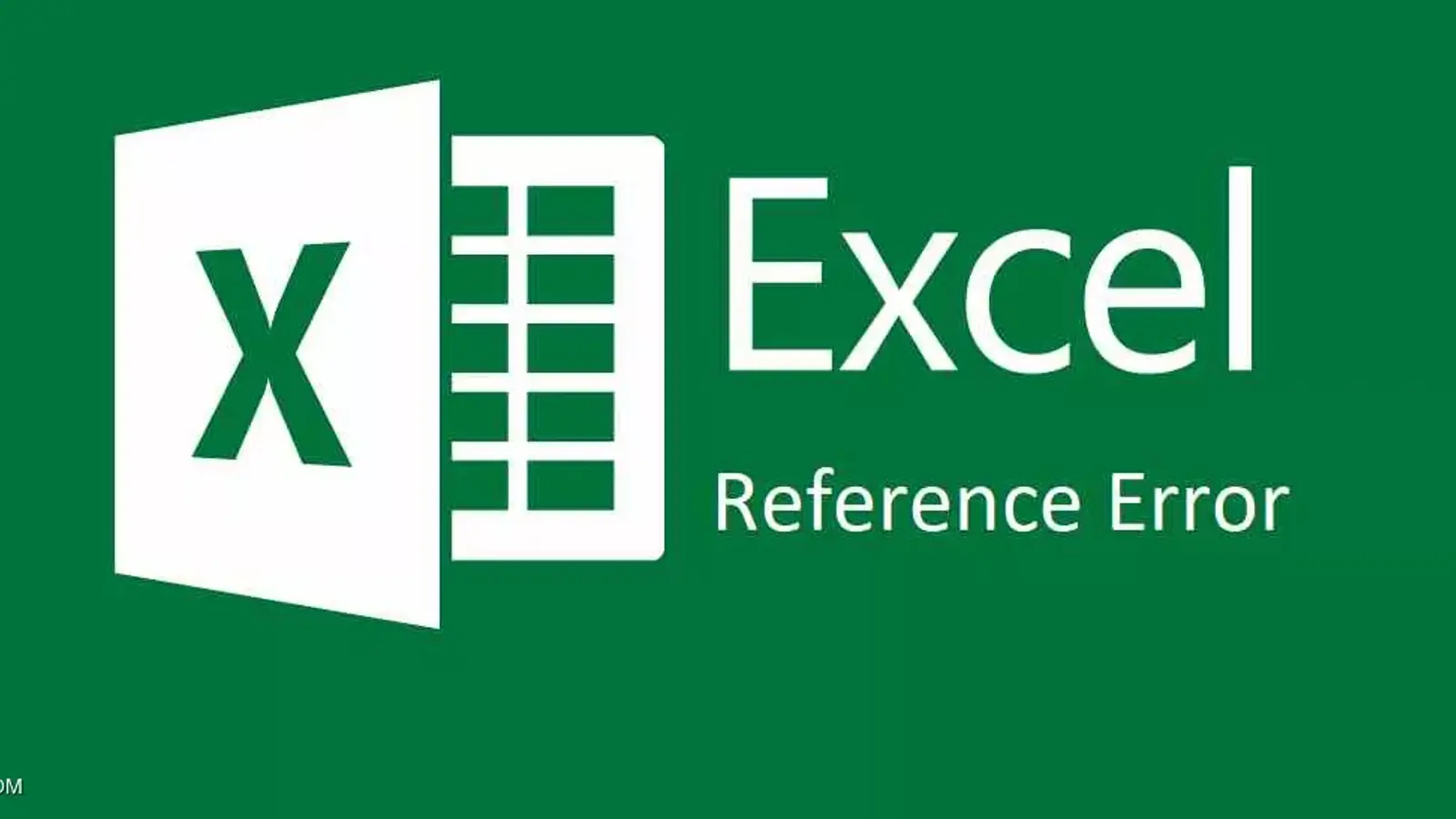 دلایل بروز خطای Reference Error در اکسل چیست ؟ (!REF#)