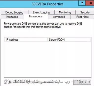 اموزش سرویس DNS ماکروسافت به پارسی 