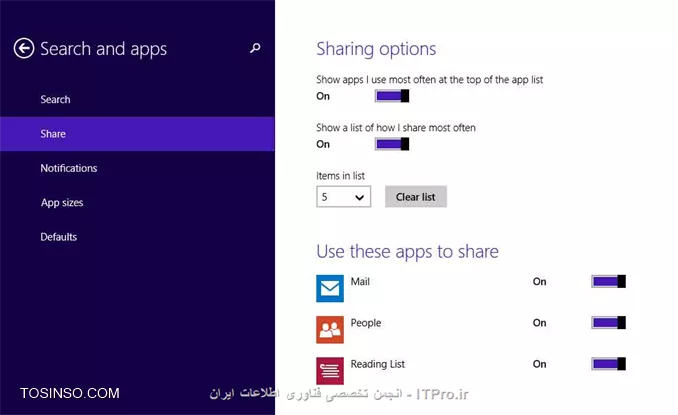 وب سایت توسینسو