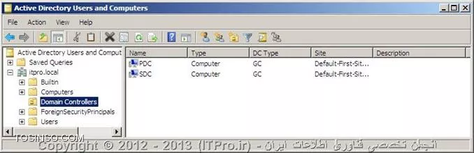 آموزش نصب و راه اندازی Additional Domain Controller در ویندوز سرور 2008