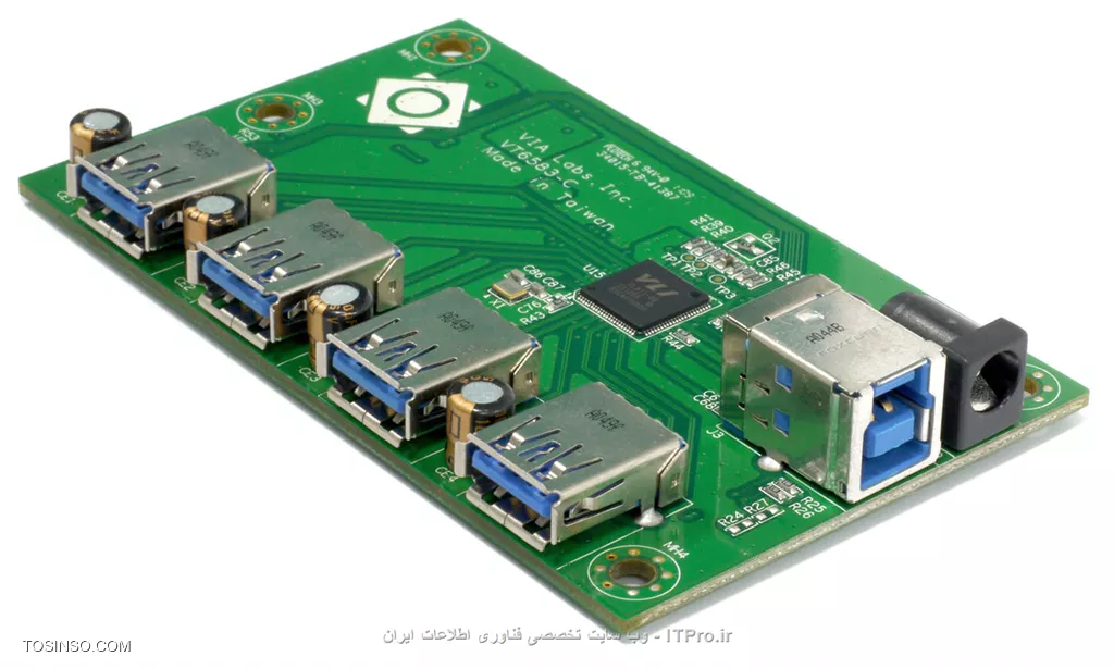 معرفی انواع پورت های سخت افزاری - قسمت اول : USB Ports