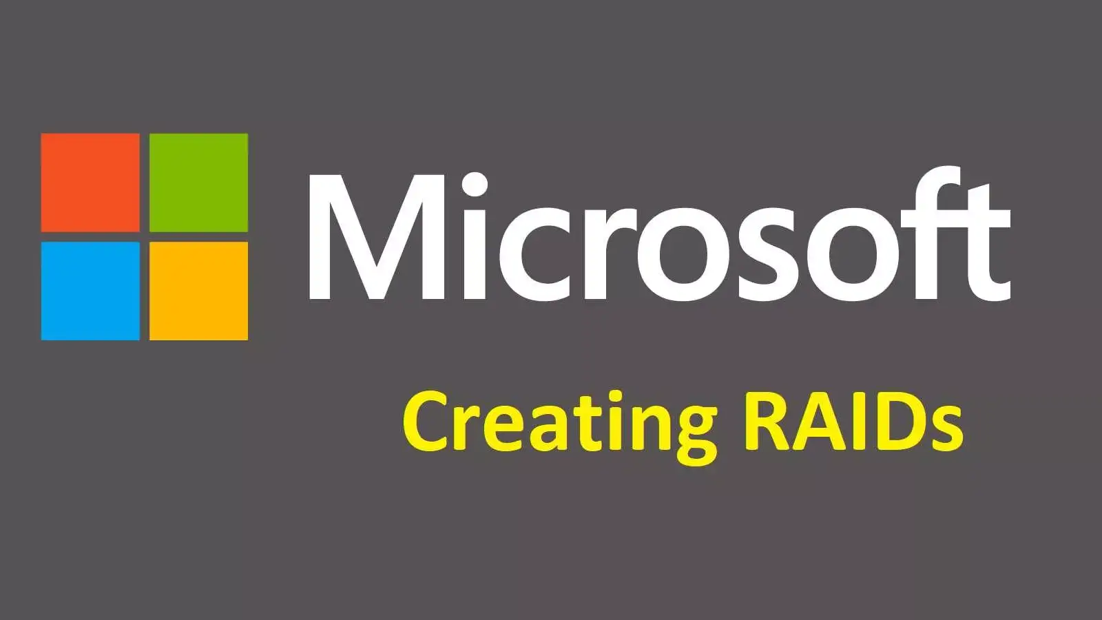 آموزش ساخت 3 نوع RAID در ویندوز سرور بصورت تصویری