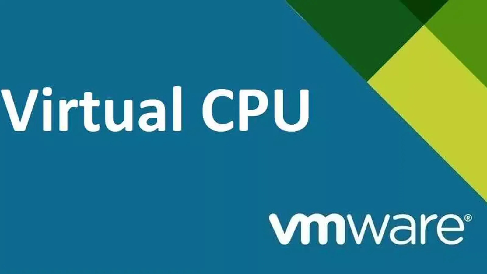 vCPU چیست؟ بررسی مفهوم CPU مجازی در VMware به زبان ساده