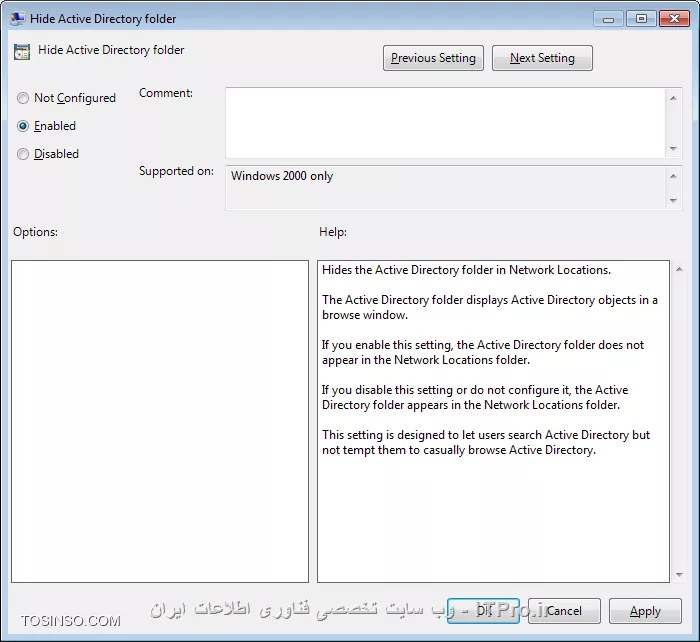 وب سایت توسینسو