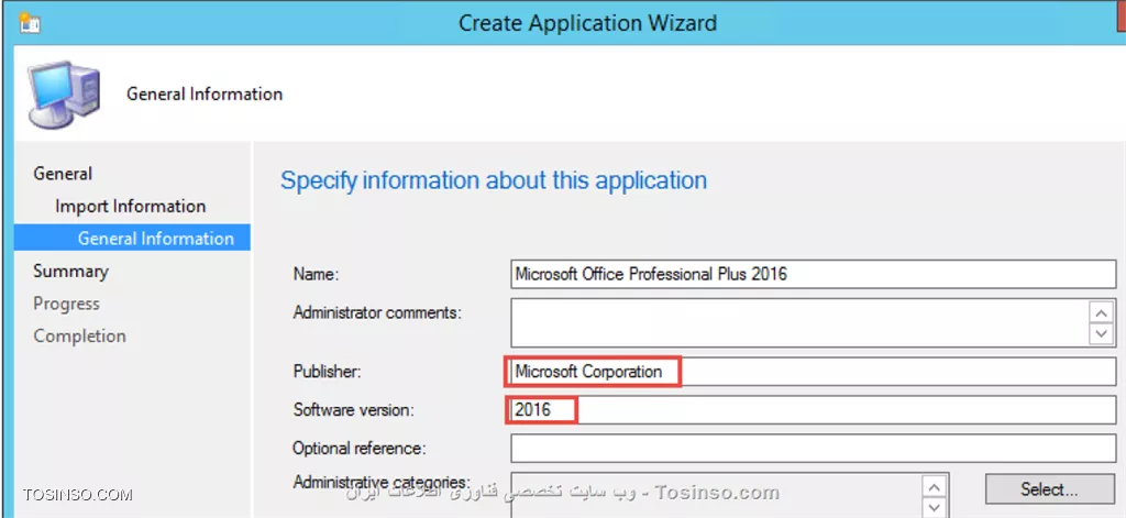وب سایت توسینسو