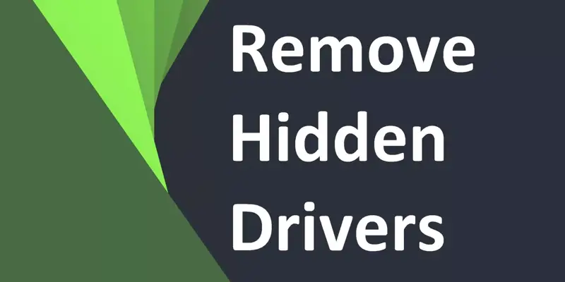 آموزش حذف درایورهای مخفی ویندوز : پاک کردن Driver مخفی سیستم