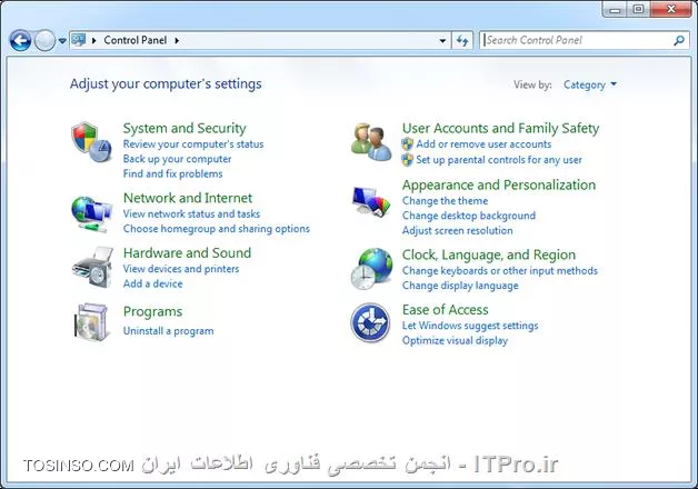 وب سایت توسینسو