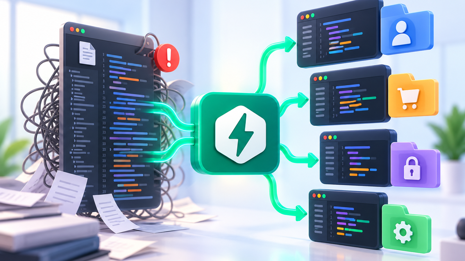 ساختاردهی پروژه FastAPI با APIRouter؛ جدا کردن Endpointها از main.py