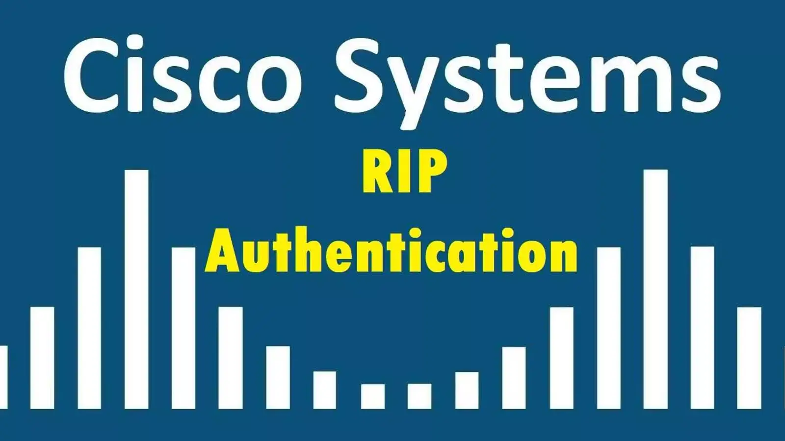 آموزش راه اندازی RIP Authentication و تنظیمات KeyChain در RIPv2