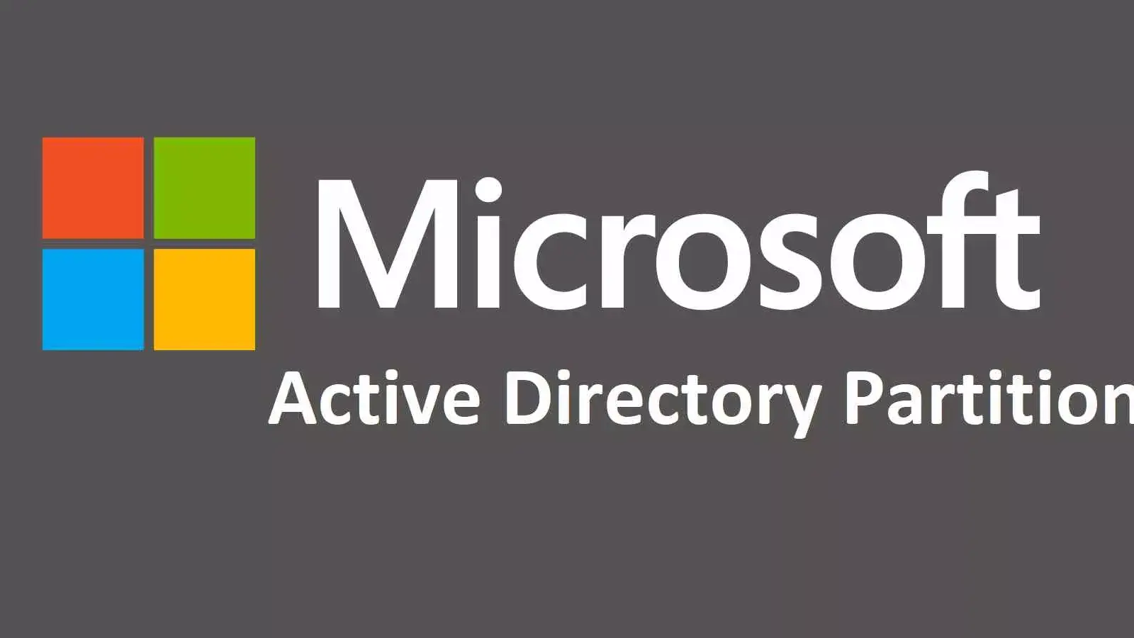پارتیشن اکتیودایرکتوری چیست؟ معرفی Active Directory Partition