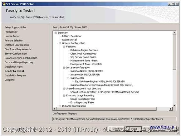 آموزش تصویری نصب SQL Server