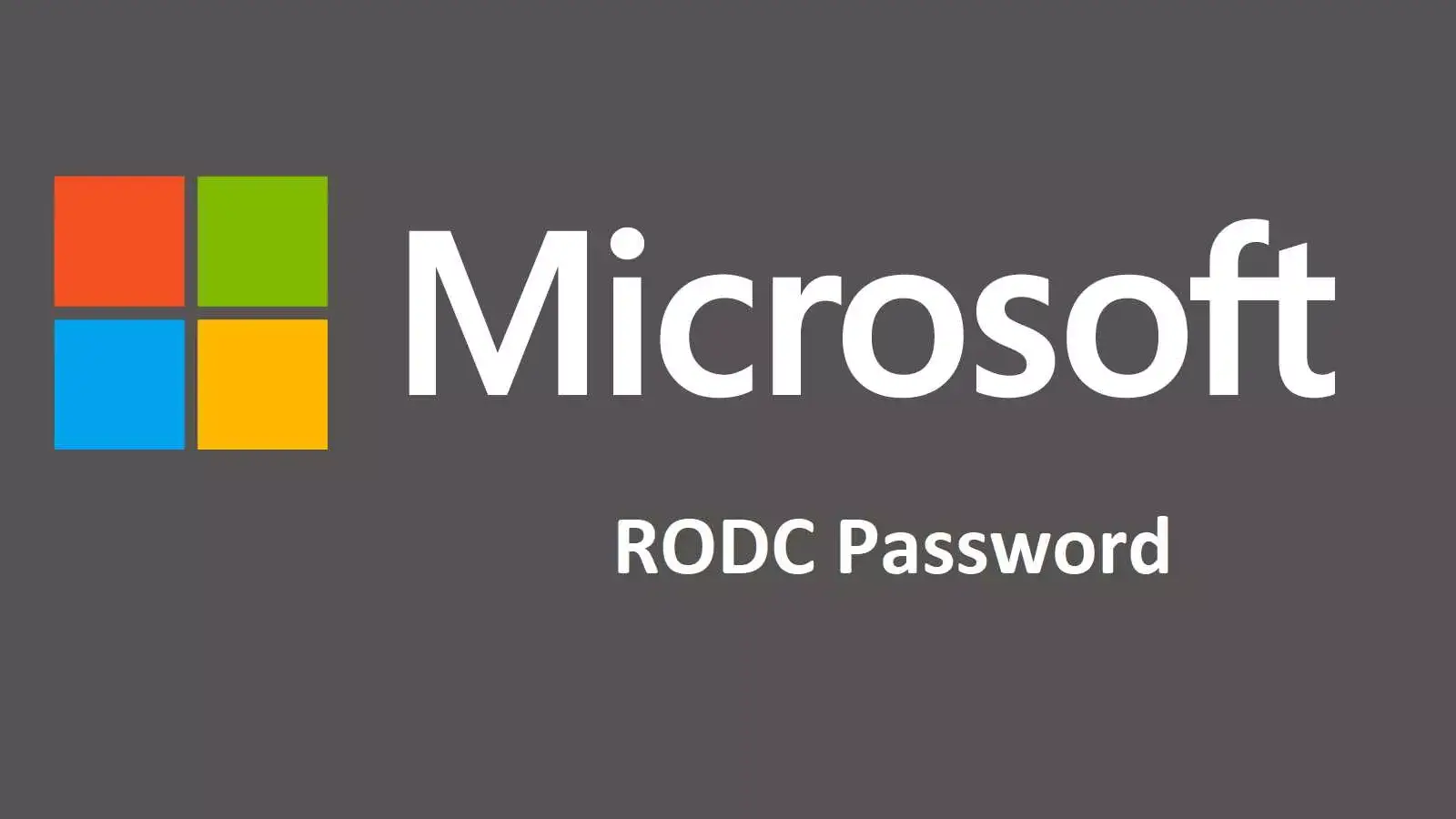 نحوه مدیریت پسوردها در RODC چگونه است؟ روش مدیریت پسورد در RODC