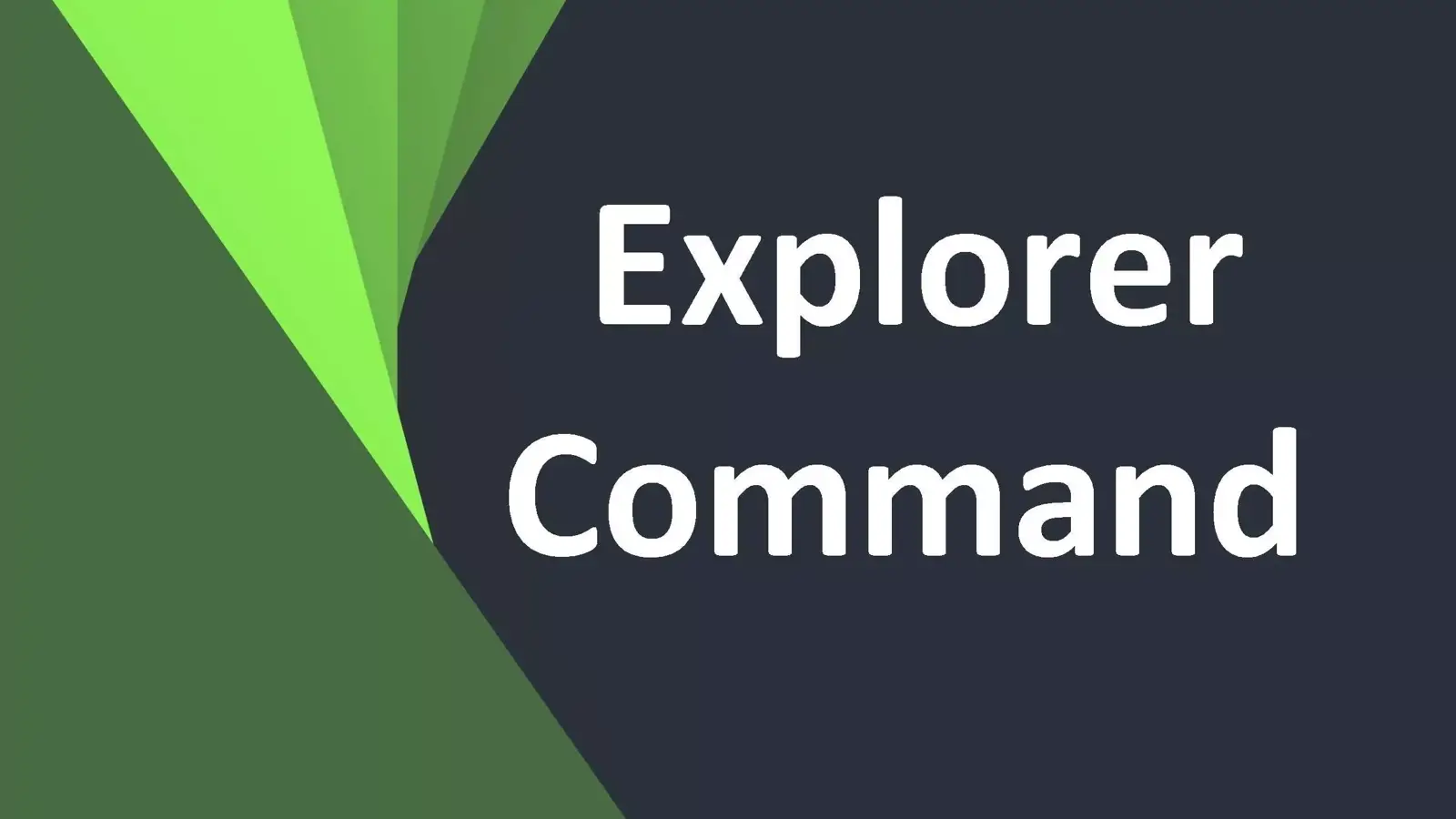 آموزش اجرای دستورات CMD در نوار فرمان Windows Explorer