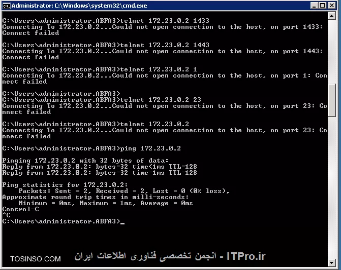 خوب من این کار رو انجام دادم ولی بازم بستست
||http://network.tosinso.com/files/get/d389a15c-4993-493d-a840-f6b79df2861f||

مشکل کار کجاست؟!!
