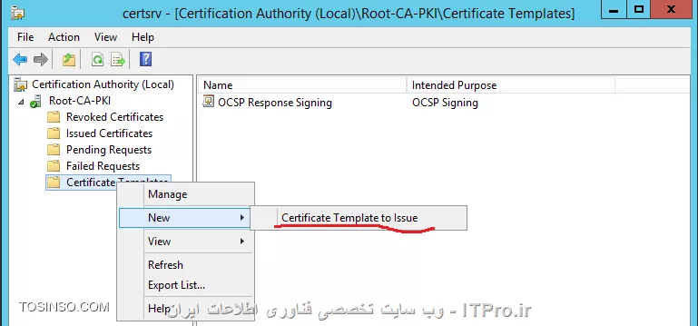 آموزش جامع PKI در مایکروسافت و Active Directory Certificate Services : قسمت ششم