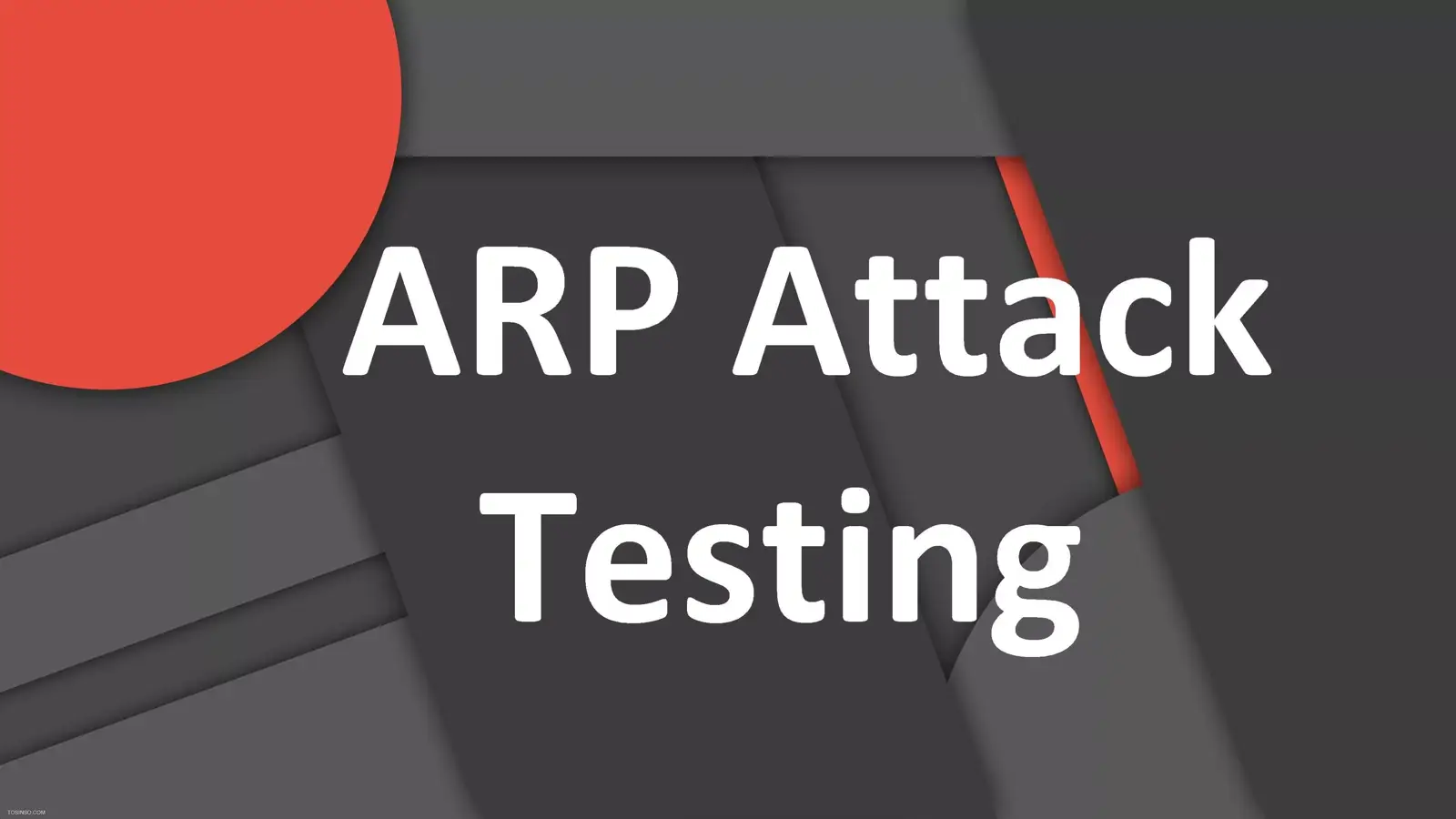 آموزش تست امنیت روتر و سویچ شبکه داخلی با ARP