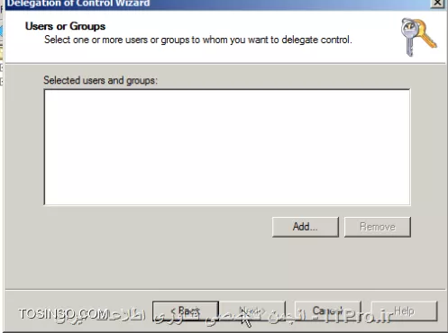 دوست عزیز شما باید بر روی هر BDC یا Additional domain که می خواهید delegation بدید وارد قسمت Active Directory شده اگر  شما ou دارید بر روی ou و اگر اکانت های شما فقط در پوشه users هستند  بر روی این پوشه راست کلیک کرده و گزینه ی delegate control رو بزنید در صفحه ی بعد باید کاربر و یا گروهی که قصد دارید کارهای مورد نظر را انجام دهند اضافه کنید
||http://network.tosinso.com/files/get/d461e725-4ece-4d55-936c-637cc72011e0||
در صفحه  ی بعد دو گزینه دارید گزینه ی اول یک سری دسترسی های معمول رو قرار داره ولی گزینه دوم موارد ریز تری قرار داده
||http://network.tosinso.com/files/get/0c07b012-d6f8-4b55-be34-f8cfe58f6d2b||
و در صفحه ی بعد finish می زنید
برای اینکه بتوانند از هر کلاینت به سیستم وصل شوند شما باید RAST بر روی هر سیستم نصب کنید