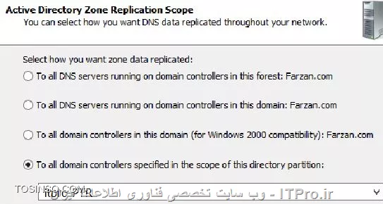 partition dns services