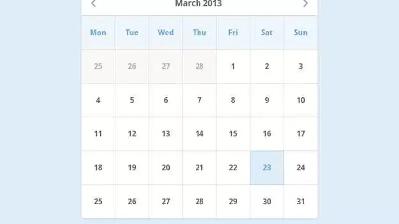 آموزش استفاده از Date Picker شمسی در جاوااسکریپت 