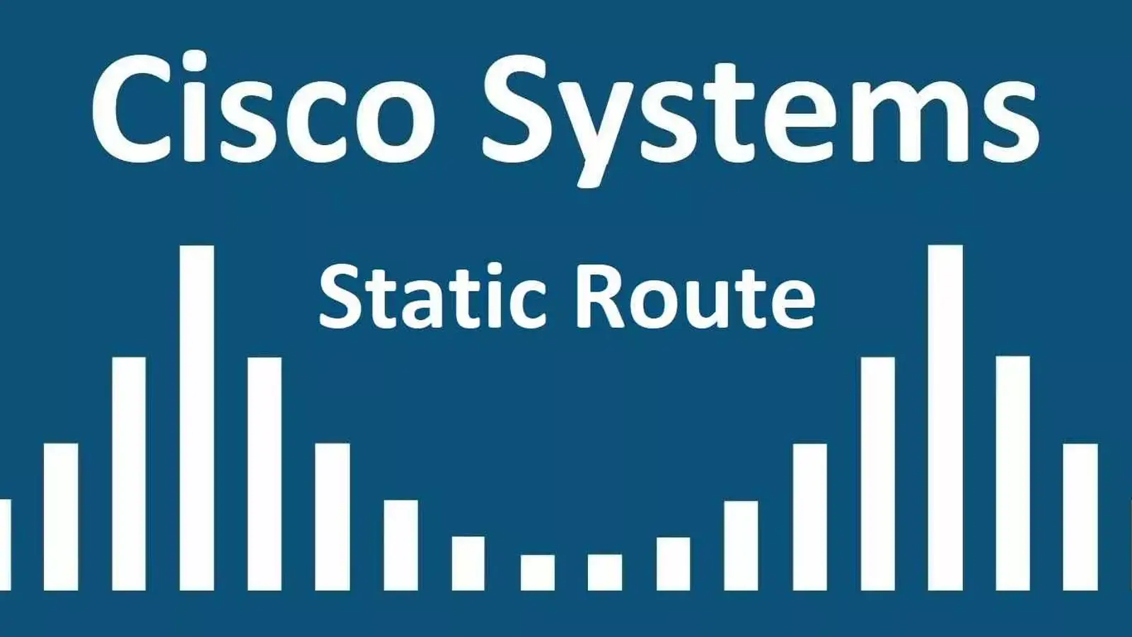 آموزش راه اندازی Static Route در روترهای سیسکو بصورت سناریو