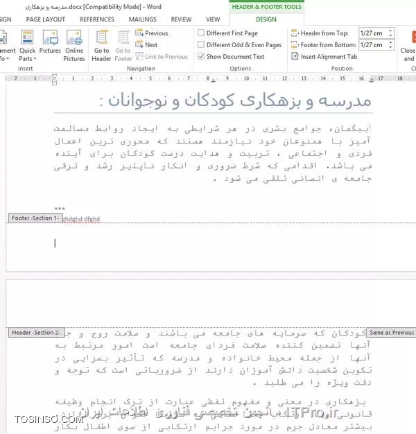 وب سایت توسینسو
