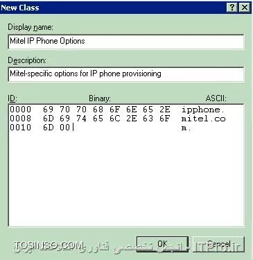 کاربرد Vendor Class در DHCP