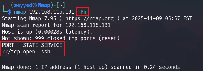 آموزش استفاده از ابزار Nmap
